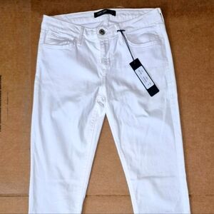 Women's JUST USA Black Label Skinny Jeans Size 9 White